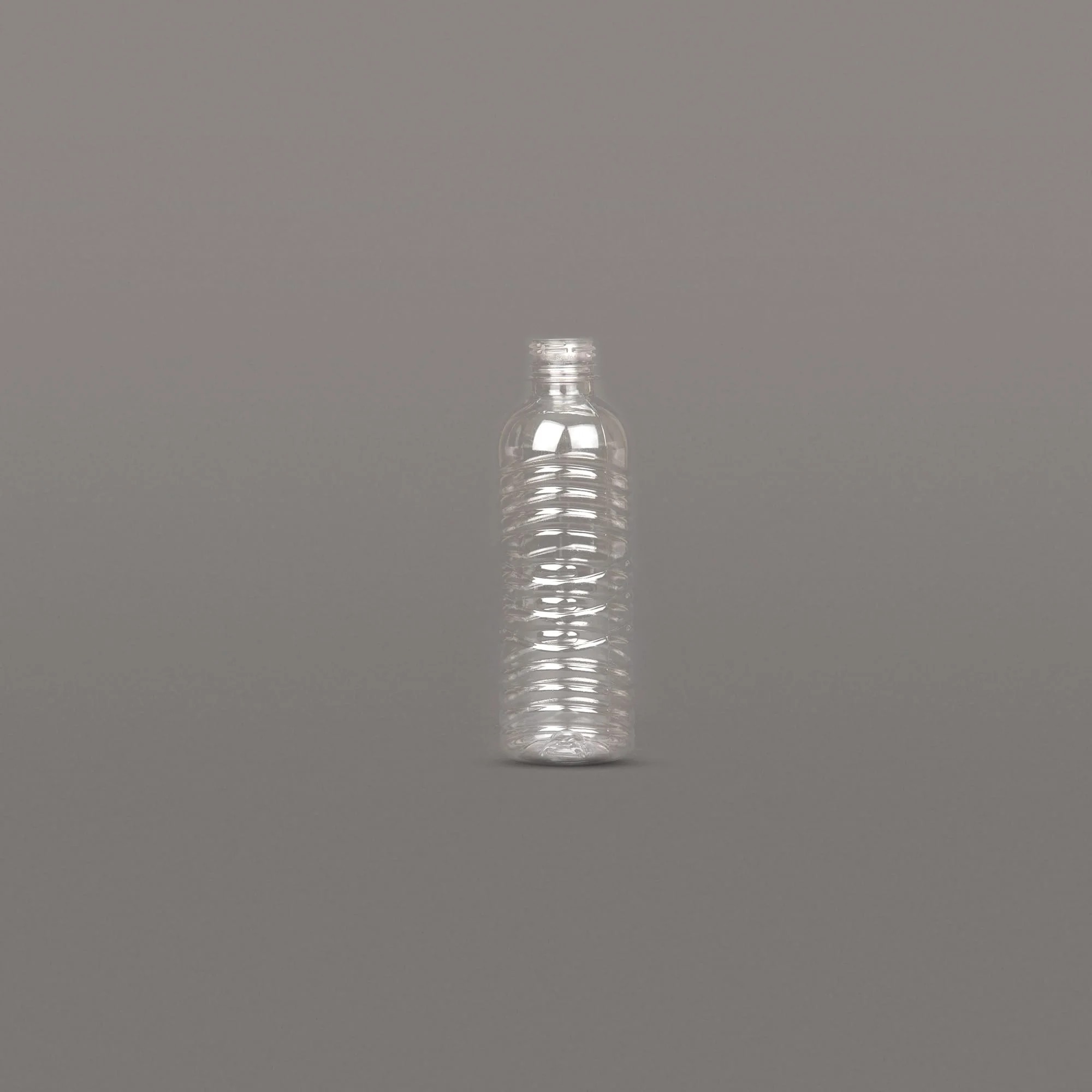 33 cl Round Ribbed Bottle
